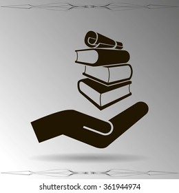 book vector icon