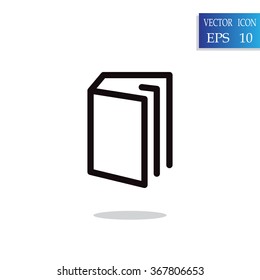 book vector icon
