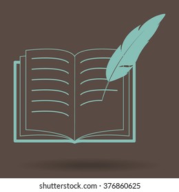 book - vector icon