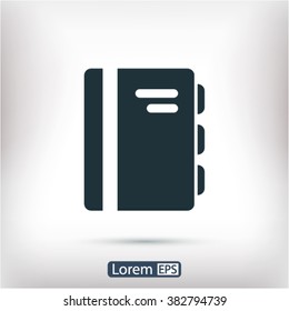 book vector icon