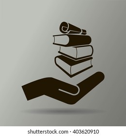 book vector icon