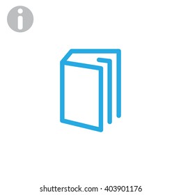 book vector icon