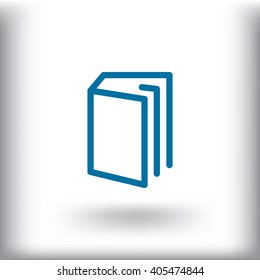 book vector icon