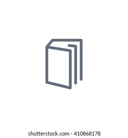 book vector icon