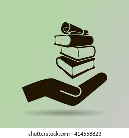 book vector icon