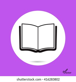 book vector icon