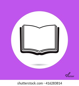book vector icon