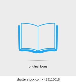 book vector icon