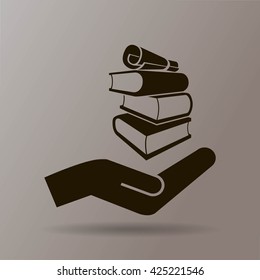 book vector icon