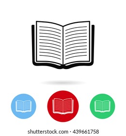 book vector icon