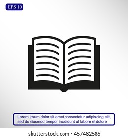 Book vector icon