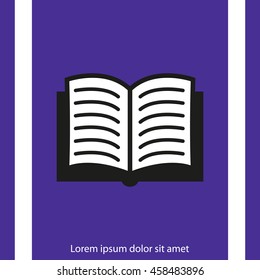 Book vector icon