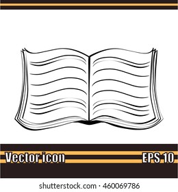 Book vector icon