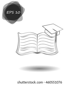 Book vector icon