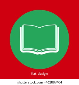 book vector icon