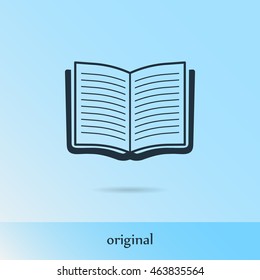 book vector icon