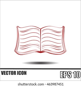 Book vector icon