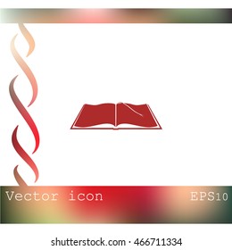 Book vector icon