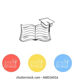 Book vector icon
