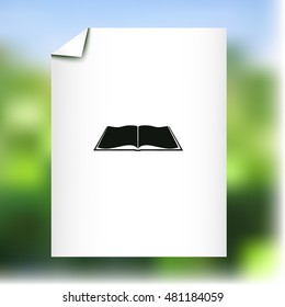 Book vector icon