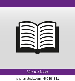 Book vector icon