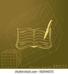 Book vector icon