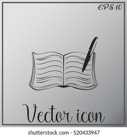 Book vector icon