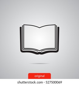 book vector icon