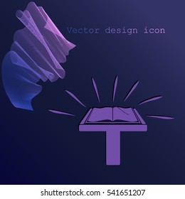 Book vector icon