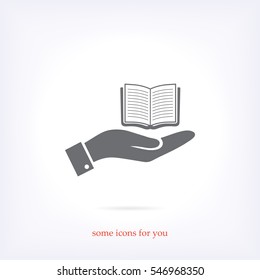 book vector icon