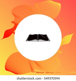Book vector icon