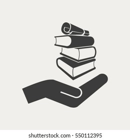 book vector icon