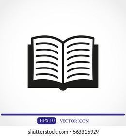 Book vector icon