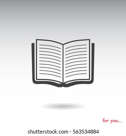 book vector icon