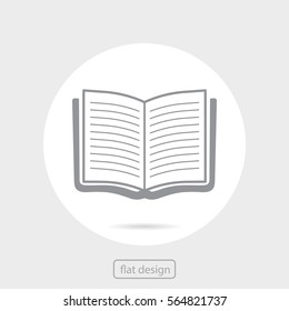 book vector icon