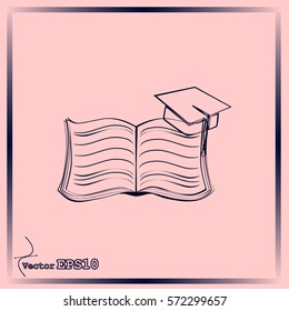 Book vector icon