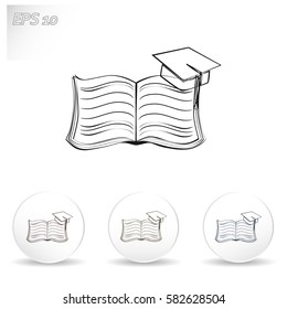 Book vector icon