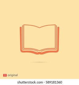 book vector icon