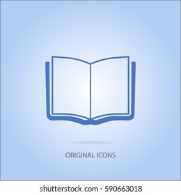 book vector icon