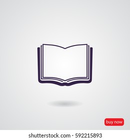 book vector icon