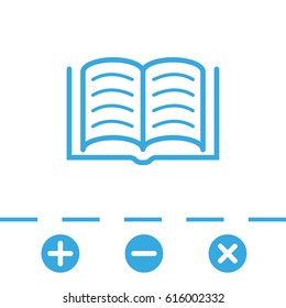 Book vector icon