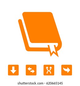 Book vector icon