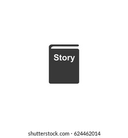 Book vector  icon.