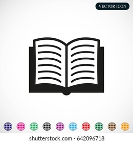 Book vector icon