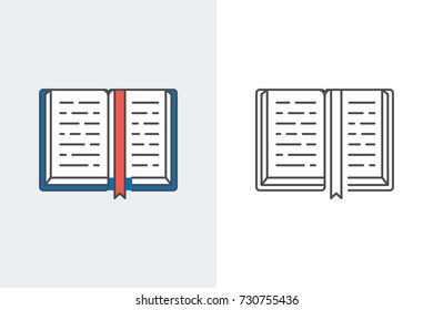Book vector icon