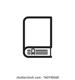 book vector icon 