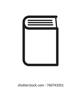 book vector icon 