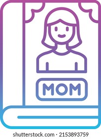 Icono del vector del libro. Se puede usar para imprimir, móviles y aplicaciones web.