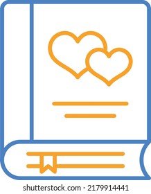Book vector icon. Can be used for printing, mobile and web applications.
