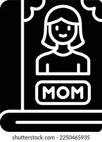 Icono del vector del libro. Se puede usar para imprimir, móviles y aplicaciones web.